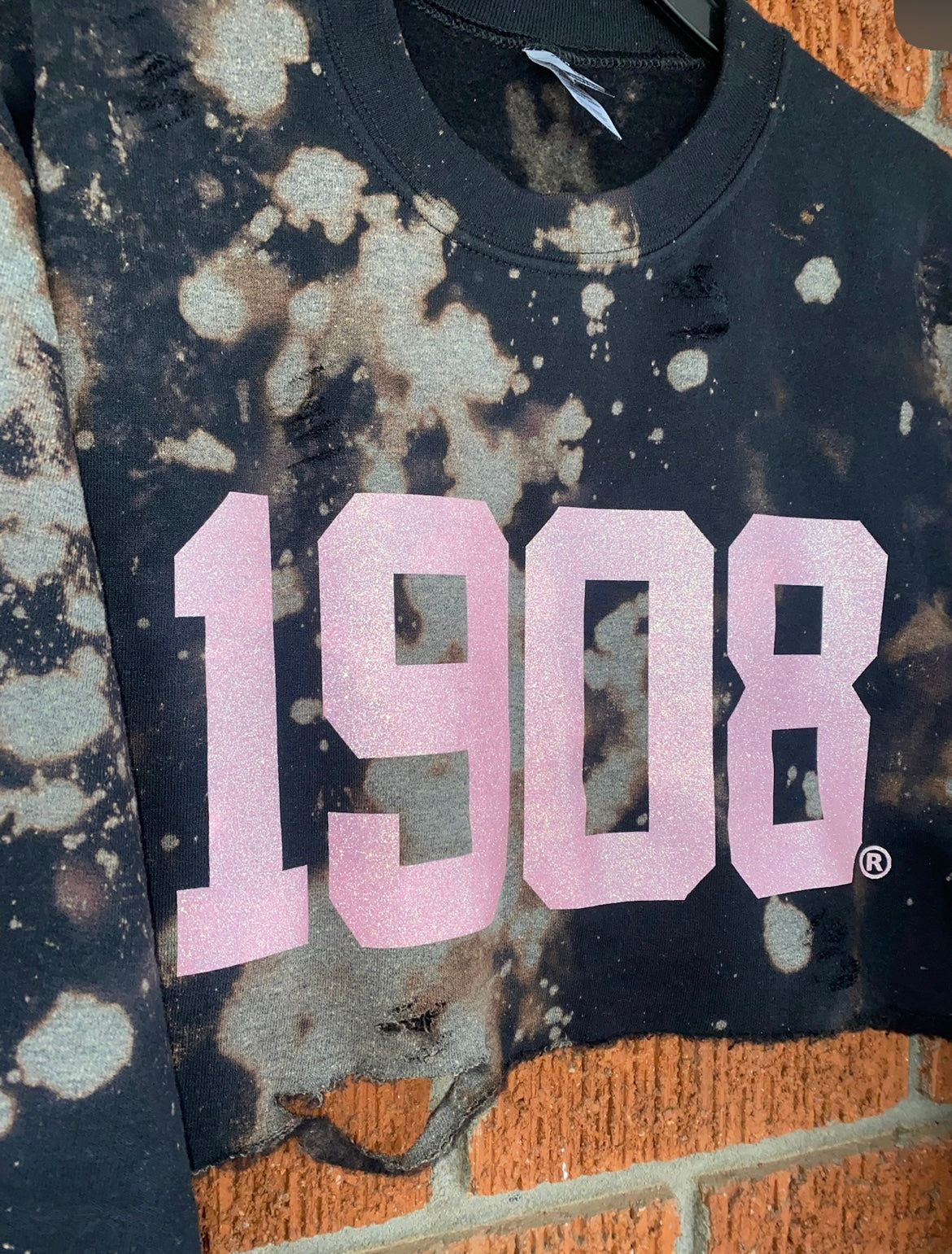 Glitter Me Black 1908 Sweatshirt
