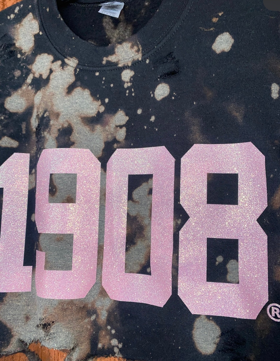 Glitter Me Black 1908 Sweatshirt