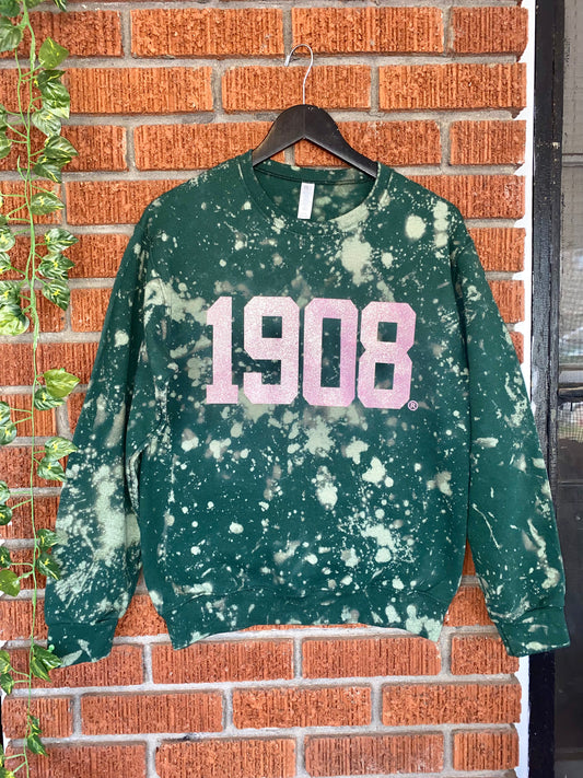 Glitter Me Dark Green 1908 Sweatshirt