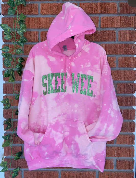"Skee Wee" Apple Hand Dyed Candy Hoodie